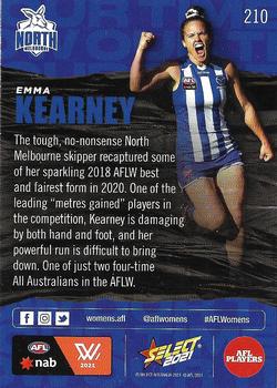 2021 Select AFL Footy Stars #210 Emma Kearney Back